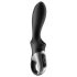 Satisfyer Heat Climax - šildantis analinis vibratorius (juodas)