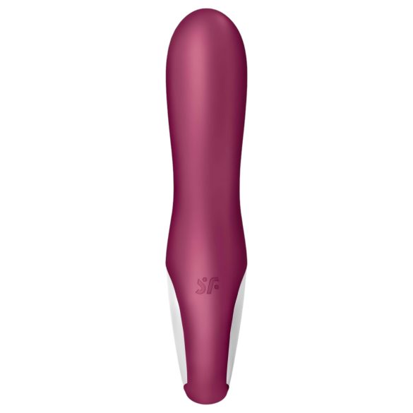 Satisfyer Hot Bunny - klitorio vibratorius su karščiavimo funkcija - raudonas