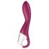 Satisfyer Heated Thrill - išmanusis šildantis vibratorius (raudonas)