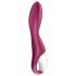 Satisfyer Heated Thrill - išmanusis šildantis vibratorius (raudonas)