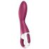 Satisfyer Heated Thrill - išmanusis šildantis vibratorius (raudonas)