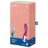 Satisfyer Heated Thrill - išmanusis šildantis vibratorius (raudonas)