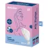 Satisfyer Love Triangle - klitorinis stimuliatorius su oro bangomis - baltas
