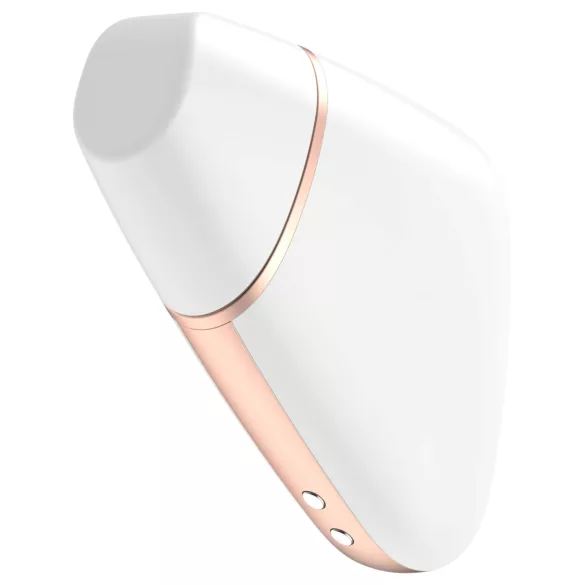 Satisfyer Love Triangle - klitorinis stimuliatorius su oro bangomis - baltas