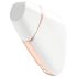 Satisfyer Love Triangle - protingas oro bangų klitorio stimuliatorius (baltas)