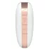 Satisfyer Love Triangle - klitorinis stimuliatorius su oro bangomis - baltas