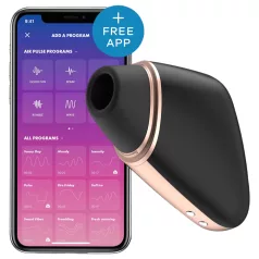   Satisfyer Love Triangle - klitorinis stimulatorius su oro pulsacija - juodas