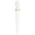 Satisfyer Double Wand-er - išmanus baltas masažuoklis vibratorius