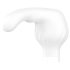 Satisfyer Double Wand-er - išmanus baltas masažuoklis vibratorius