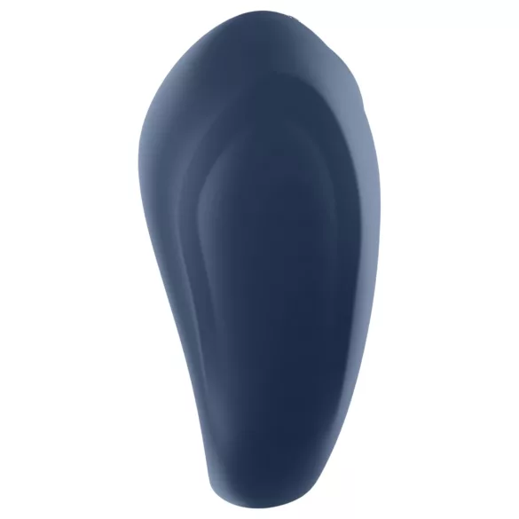 Satisfyer Strong One - programėle valdoma vibruojanti penio žiedas vyrams (mėlynas)