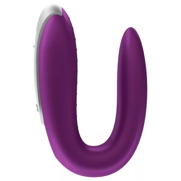 Satisfyer Double Fun - programėle valdomas porų vibratorius (violetinis)