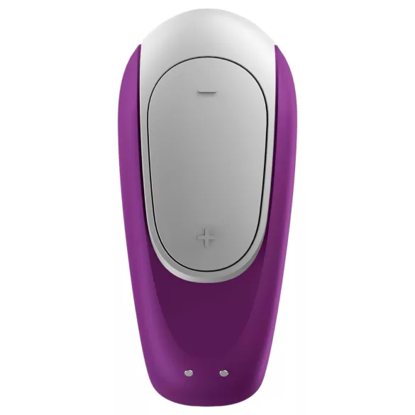 Satisfyer Double Fun - programėle valdomas porų vibratorius (violetinis)
