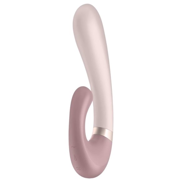 Satisfyer Heat Wave - vibruojantis triušio tipo vibratorius su šildymu