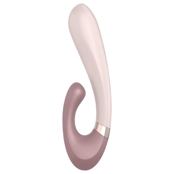 Satisfyer Heat Wave - vibruojantis triušio tipo vibratorius su šildymu