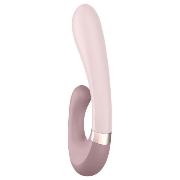 Satisfyer Heat Wave - vibruojantis triušio tipo vibratorius su šildymu