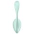 Satisfyer Smooth Petal - išmanusis vibracinis kiaušinėlis (žalias)