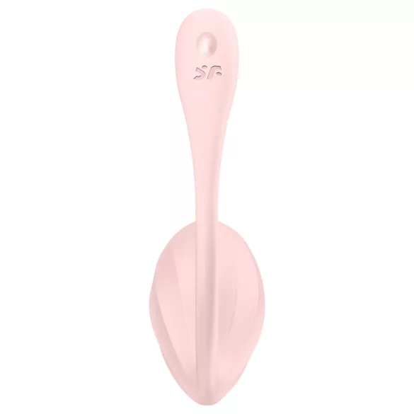 Satisfyer Ribbed Petal - vibruojantis kiaušinėlis su nuotoliniu valdymu