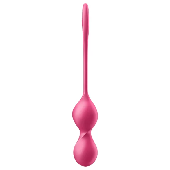 Satisfyer Love Birds 2 - programėle valdoma vibruojanti geišos kamuoliukas (rožinis)