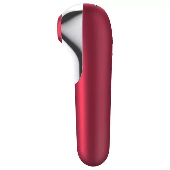 Satisfyer Dual Love - klitorio ir makšties vibratorius - raudonas