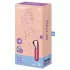Satisfyer Dual Love - klitorio ir makšties vibratorius - raudonas