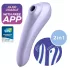 Satisfyer Dual Pleasure - išmanus 2in1 klitorio ir G taško vibratorius