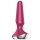 Satisfyer Plug-ilicious 2 - išmanusis analinis vibratorius (raudona)
