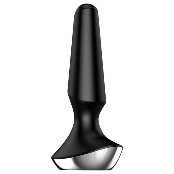 „Satisfyer Plug-ilicious 2“ - programėle valdomas analinis vibratorius (juodas)