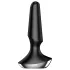 „Satisfyer Plug-ilicious 2“ - programėle valdomas analinis vibratorius (juodas)