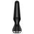 Satisfyer Plug-ilicious 2 - išmanus analinis vibratorius (juodas)