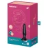 „Satisfyer Plug-ilicious 2“ - programėle valdomas analinis vibratorius (juodas)