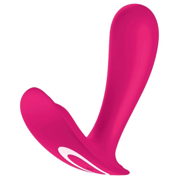 Satisfyer Top Secret - vibratorius su 2 motorais - rožinis