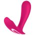 Satisfyer Top Secret - vibratorius su 2 motorais - rožinis