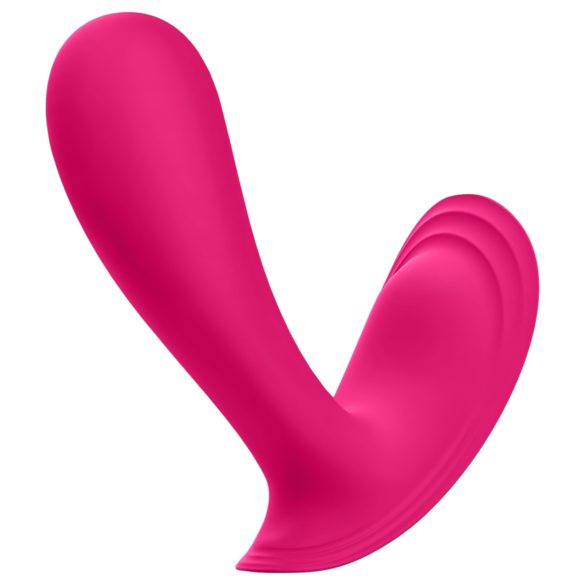 Satisfyer Top Secret - vibratorius su 2 motorais - rožinis