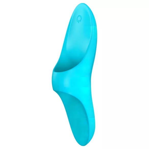 Satisfyer Teaser - piršto vibratorius - įkraunamas, vandeniui atsparus, žydras