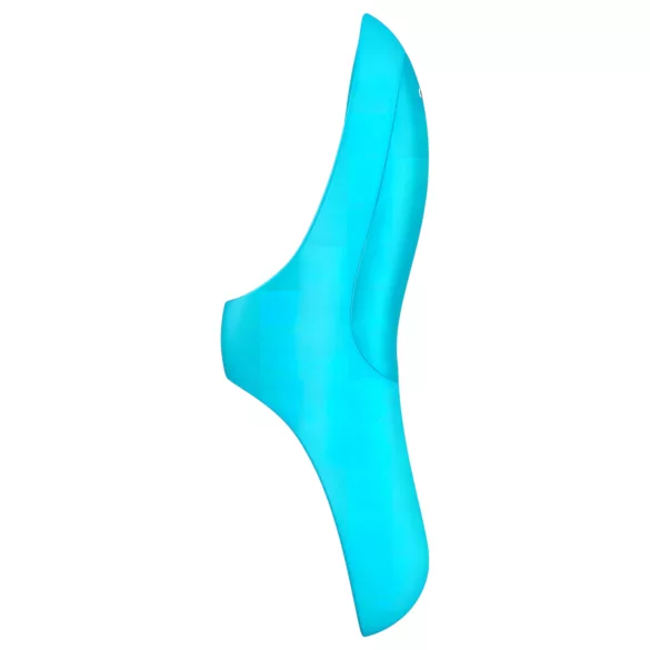 Satisfyer Teaser - piršto vibratorius - įkraunamas, vandeniui atsparus, žydras