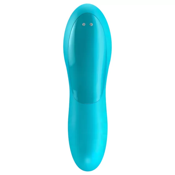 Satisfyer Teaser - piršto vibratorius - įkraunamas, vandeniui atsparus, žydras