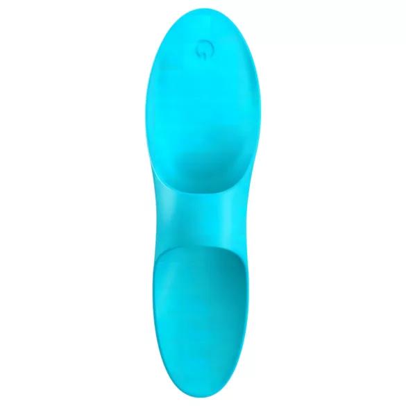Satisfyer Teaser - piršto vibratorius - įkraunamas, vandeniui atsparus, žydras
