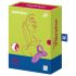 Satisfyer Drąsus Meilužis - įkraunamas, atsparus vandeniui piršto vibratorius (rožinis)