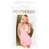 Penthouse Sweet & Spicy - nėriniuotas apatinis komplektas su antkakliu - rožinis - M/L