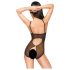 Penthouse Turned on - atviras nėrinis bodis (juoda) - L/XL