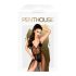 Penthouse Best Forplay - nėrinių korsetas su tiulio skraiste (juoda) - M/L