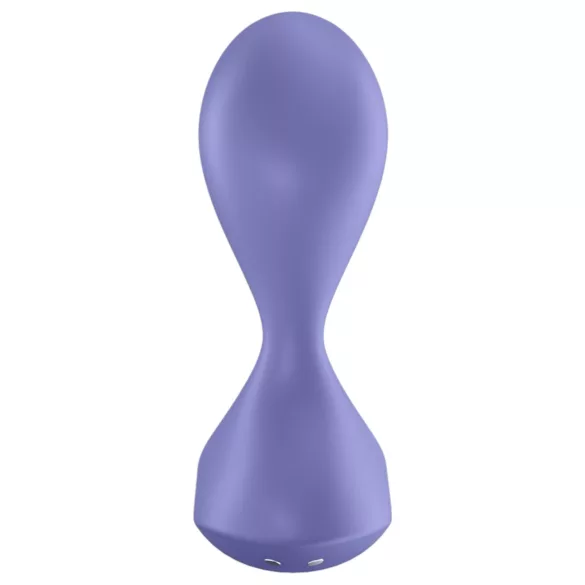 Satisfyer Sweet Seal - programėle valdomas analinis vibratorius (violetinis)