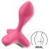 Satisfyer Game Changer - įkraunamas analinis vibratorius - rožinis