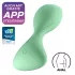 Satisfyer Trendsetter - programėle valdoma analinė vibruojanti lazdelė (žalia)