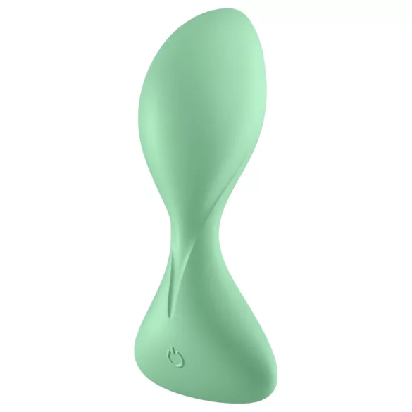 Satisfyer Trendsetter - programėle valdoma analinė vibruojanti lazdelė (žalia)