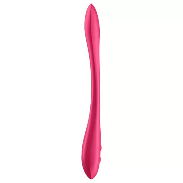 Satisfyer - porų vibratorius - lankstus, įkraunamas - raudonas