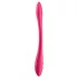 Satisfyer - porų vibratorius - lankstus, įkraunamas - raudonas