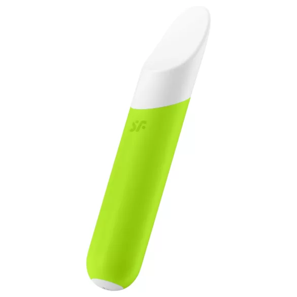 Satisfyer - klitorio vibratorius - vandeniui atsparus - žalias