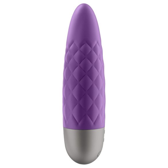 Satisfyer Ultra Power Bullet 5 - įkraunamas, atsparus vandeniui vibratorius (violetinis)