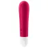 Satisfyer - kulka vibratorius - įkraunamas, atsparus vandeniui - raudonas